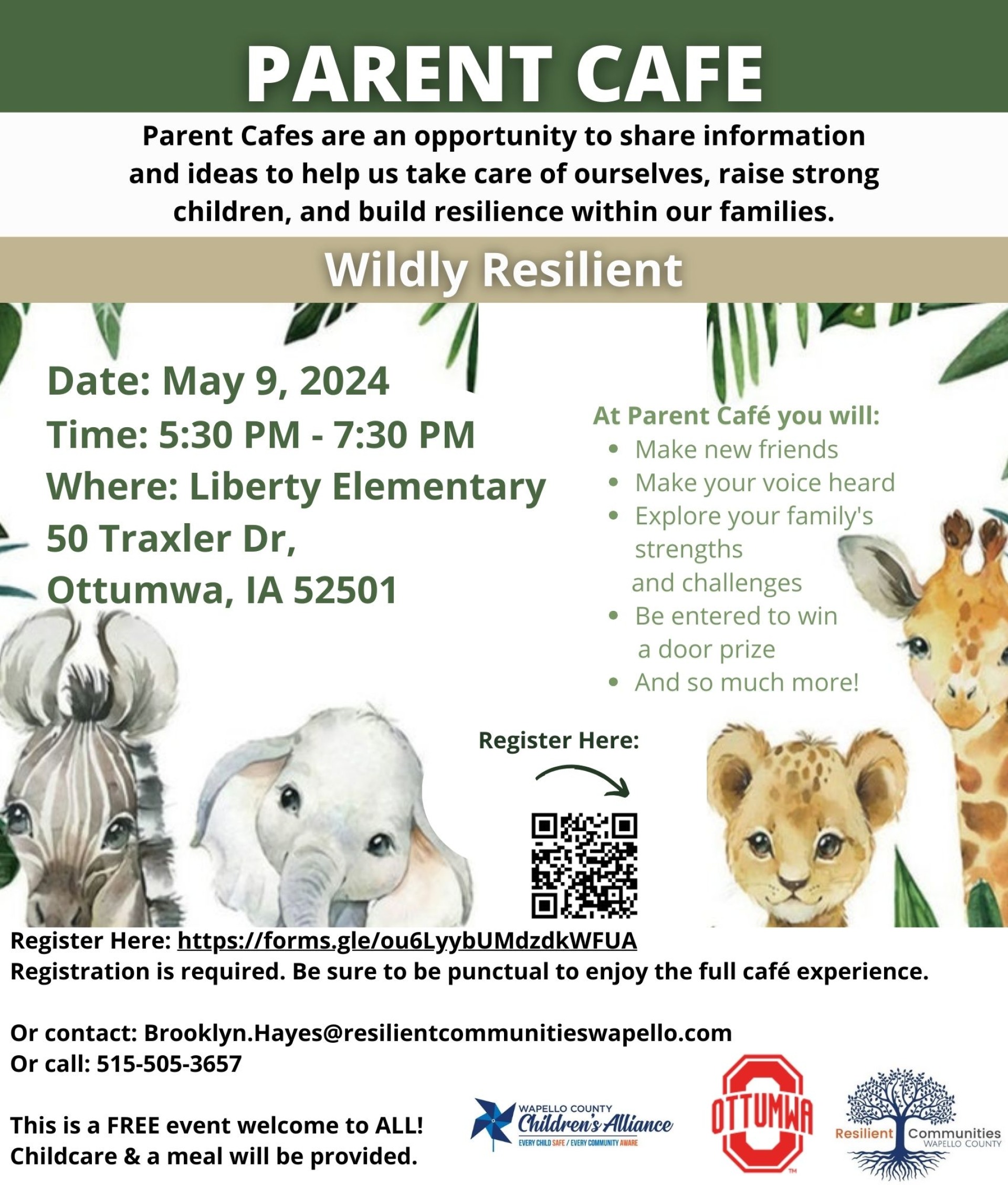 Parent Cafe - Wildly Resilient