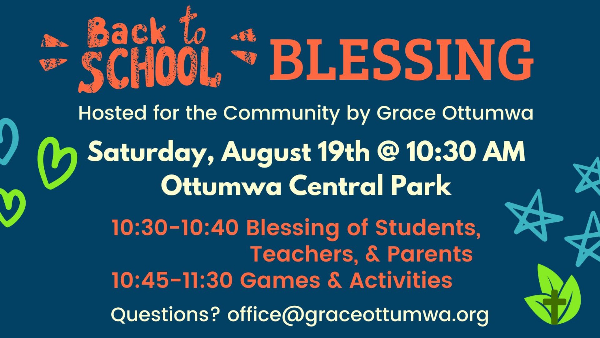 Back to School Blessing