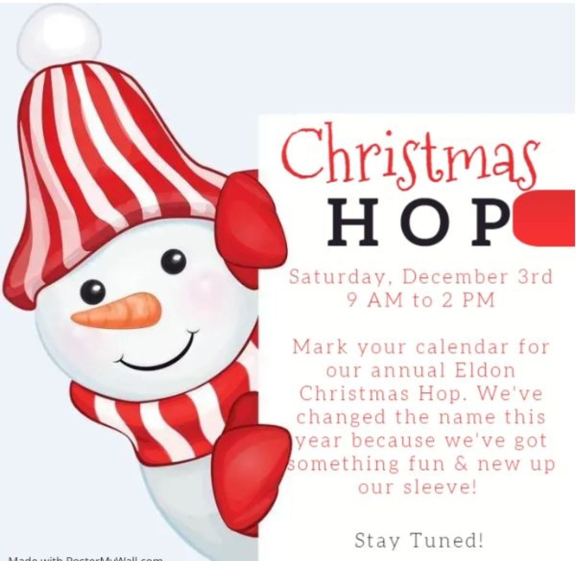 Eldon Christmas Hop