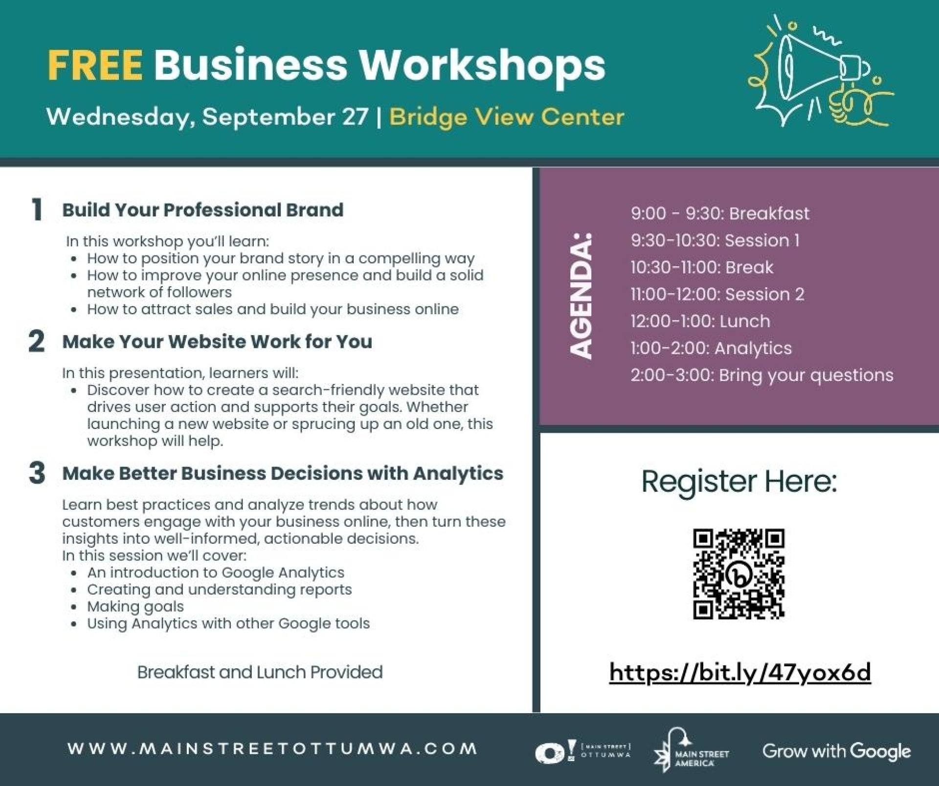 FREE Google Business Workshops