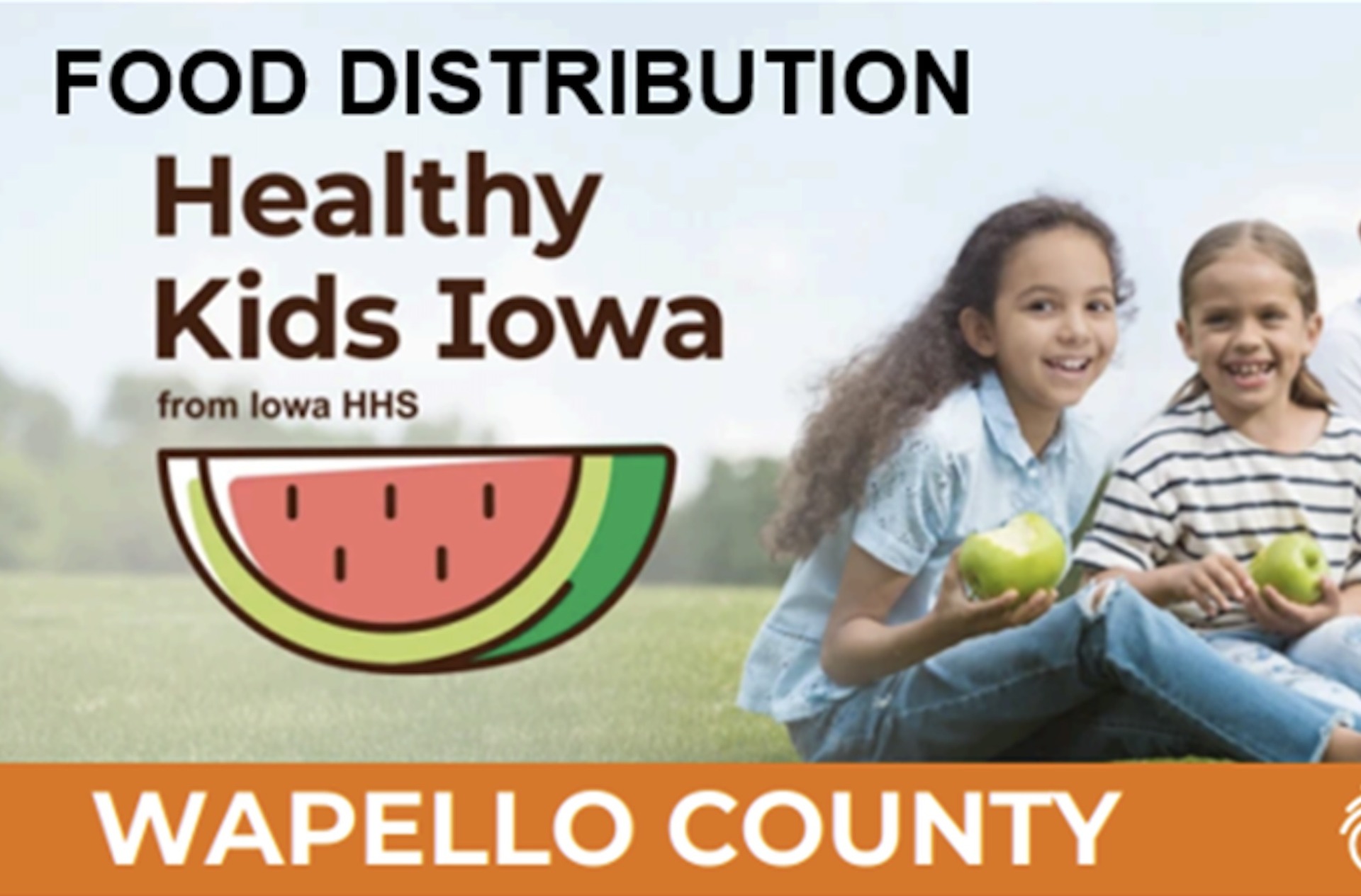 Healthy Kids Iowa Food Distribution Event