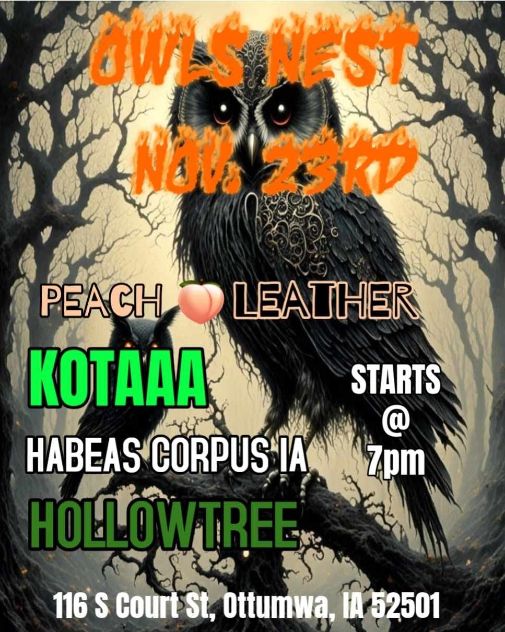 Hollowtree w/ Peach Leather, Kotaaa & Habeas Corpus IA