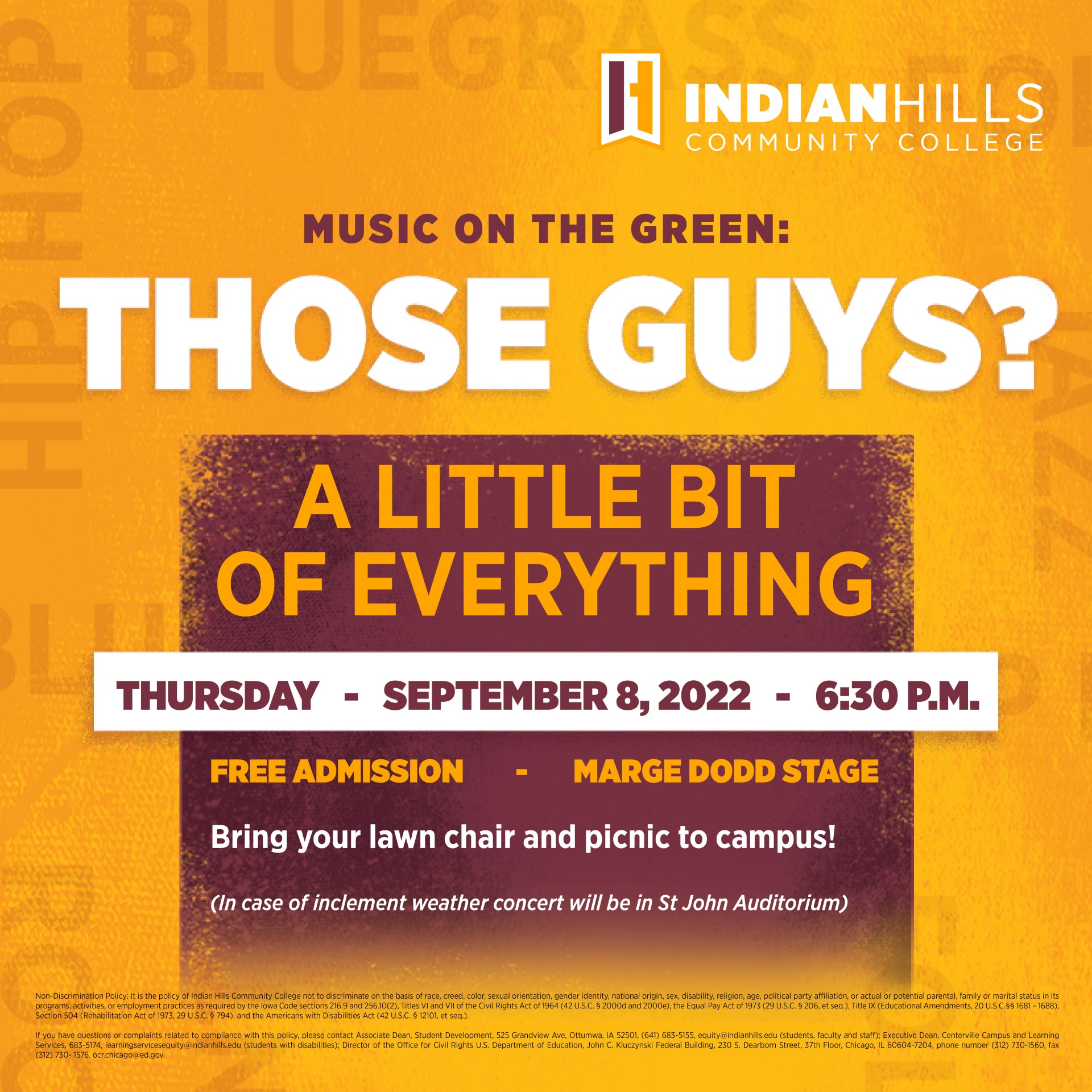 Music on the Green: Those Guys?