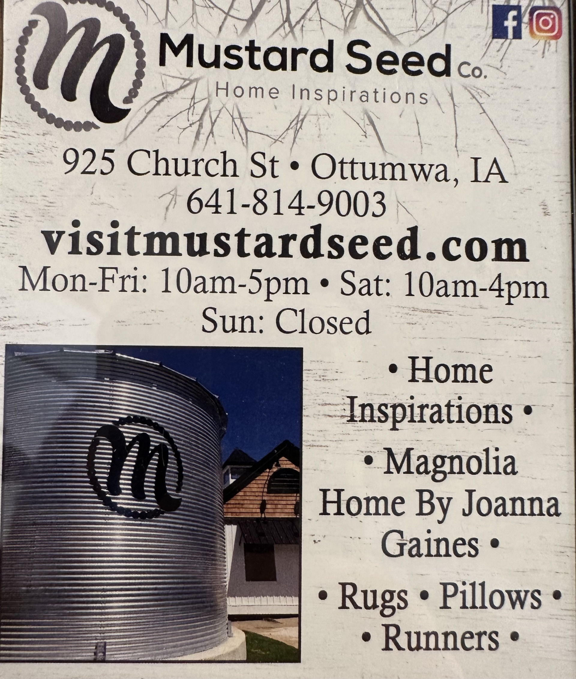 Mustard Seed Spring open house