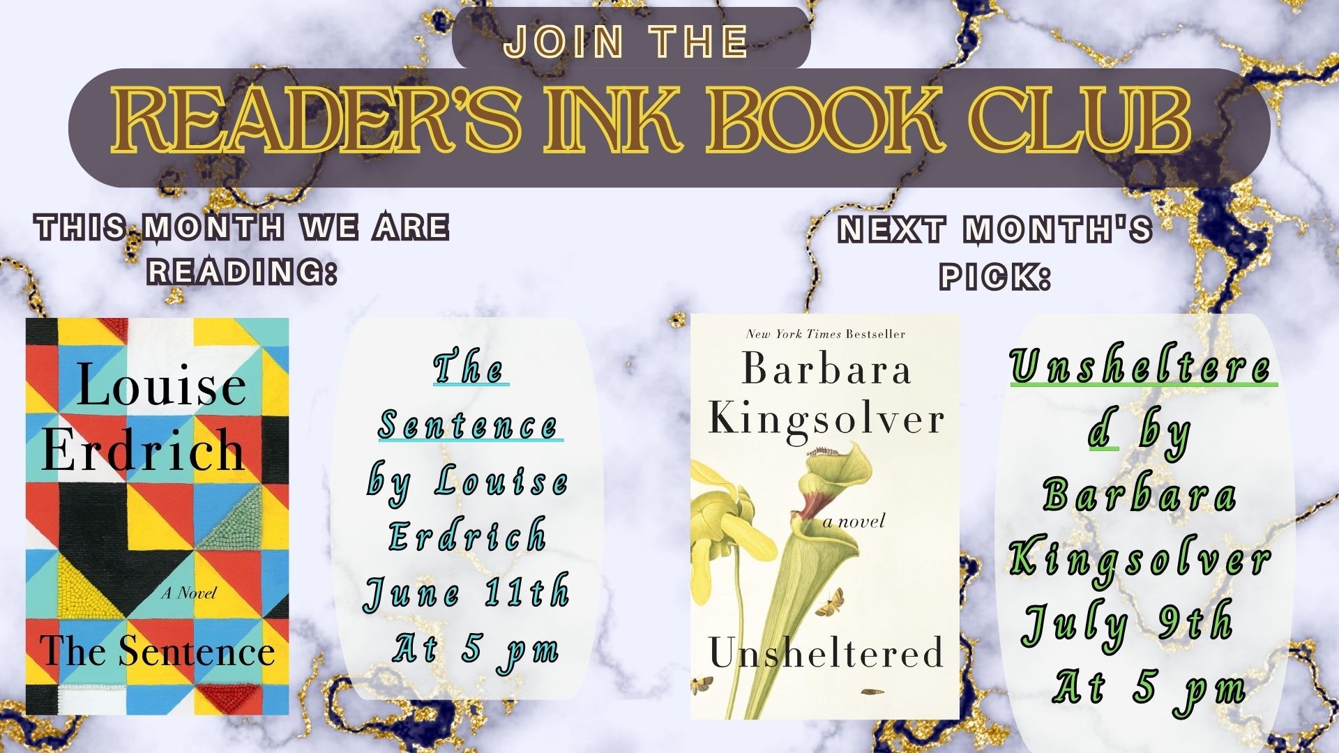 Reader's Ink Book Club