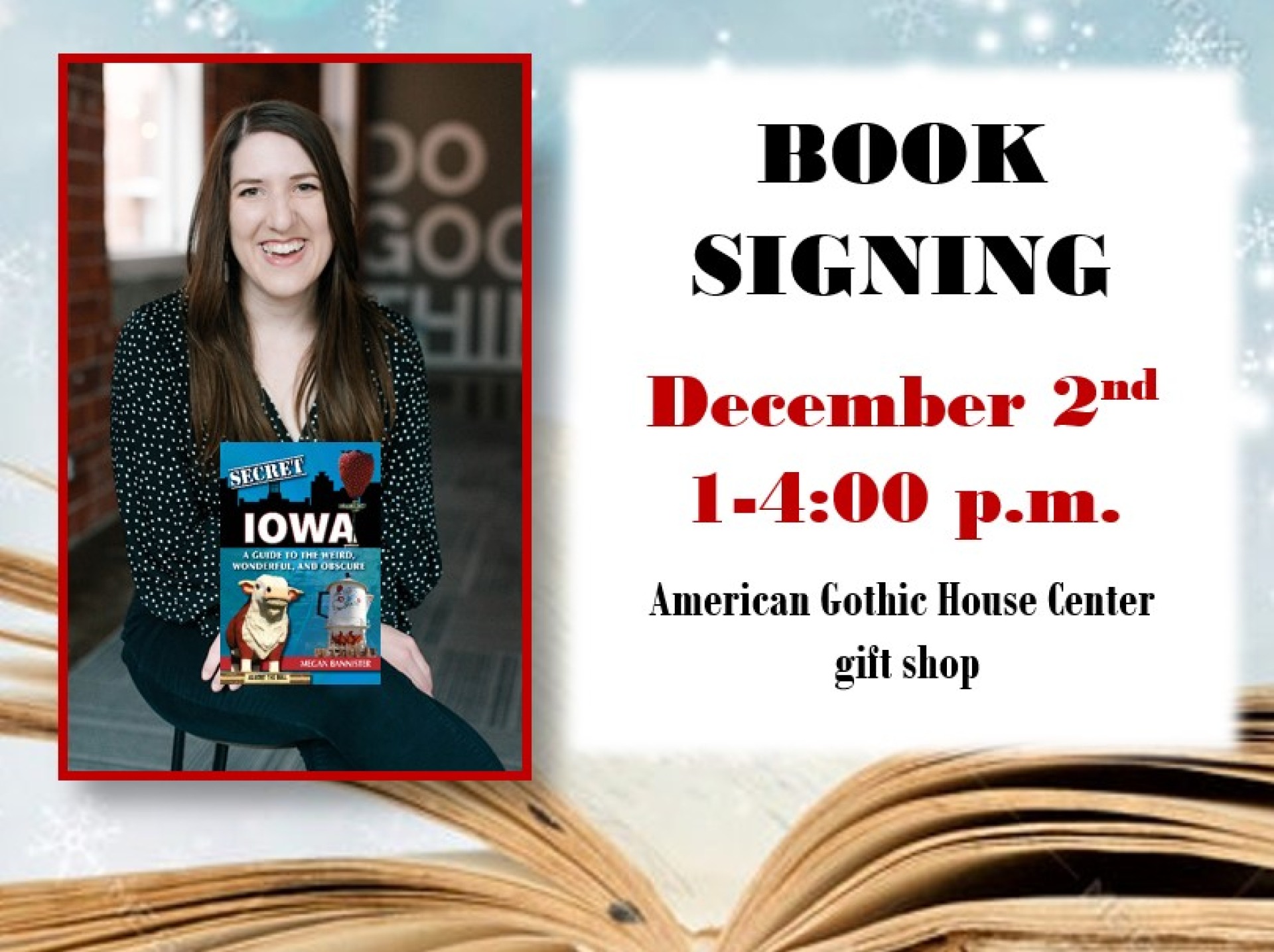 Secret Iowa Book Signing