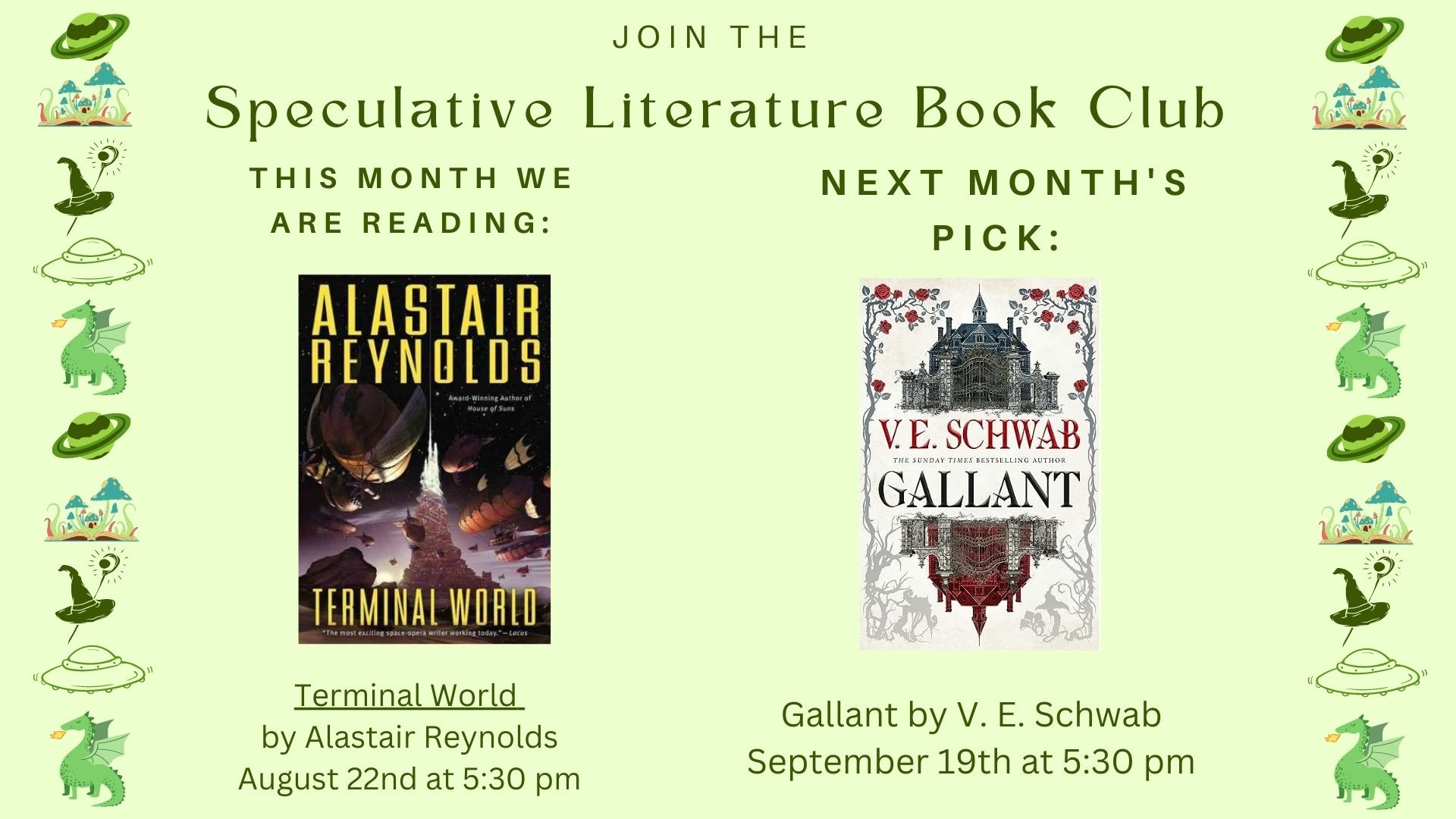 Speculative Literature Book Club