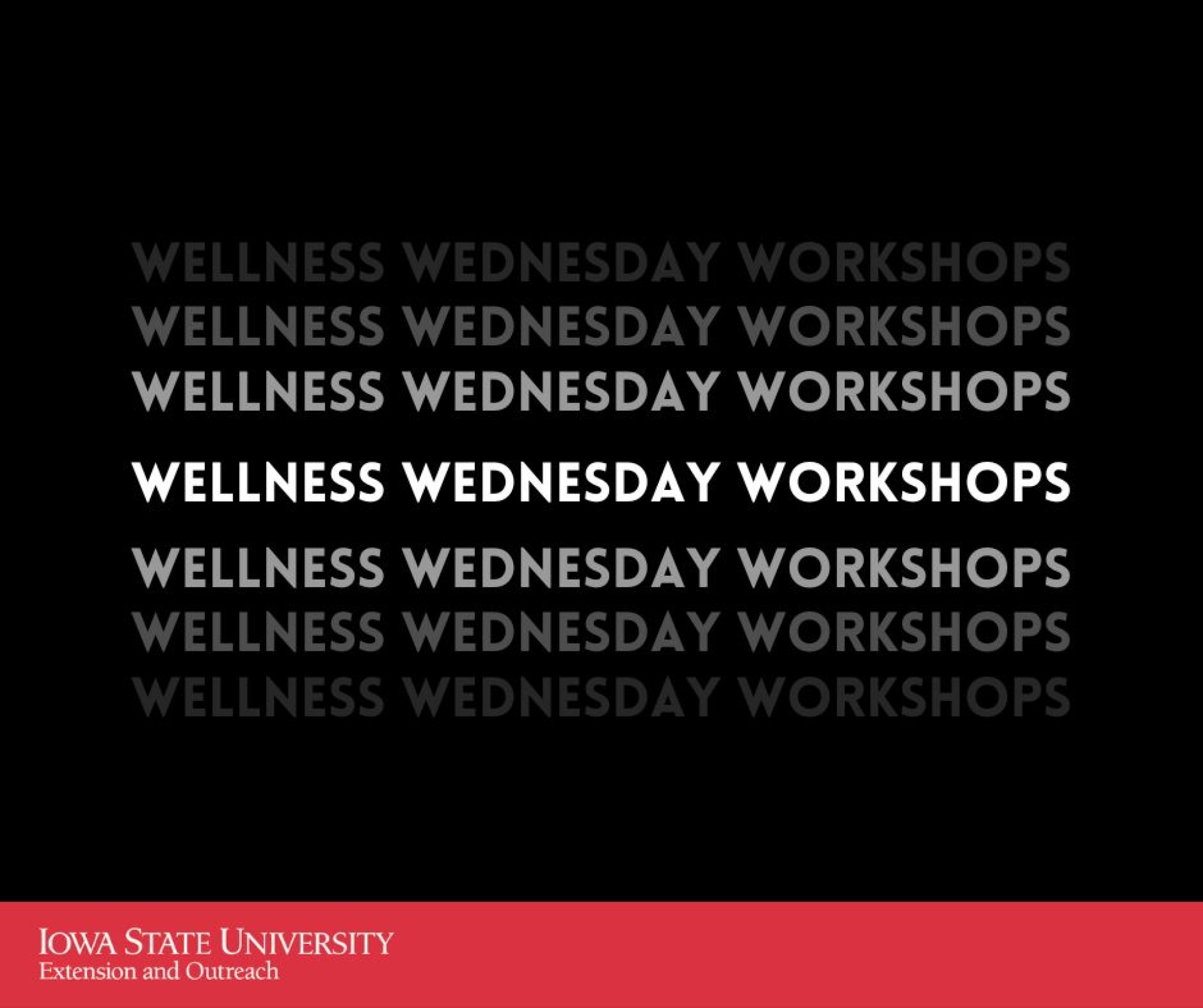 Wellness Wednesday Workshops