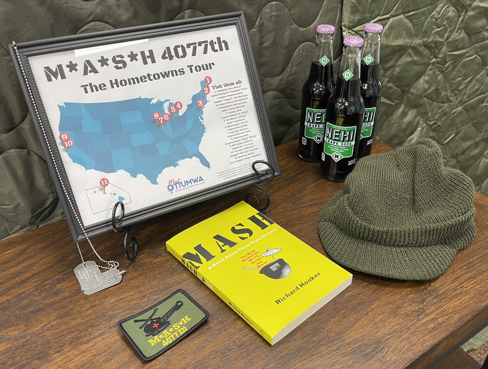 Radar O'Reilly M*A*S*H Exhibit Meet Ottumwa, Iowa